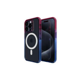 Nikoza Nikoza Gradient Case iPhone 15 Pro Max Fucsia - Blue