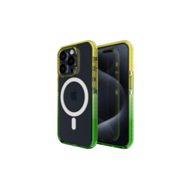 Nikoza Nikoza Gradient Case iPhone 15 Pro Max Yellow - Green