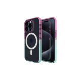 Nikoza Nikoza Gradient Impact Case iPhone 15 Pro Max Light Pink - Blue