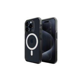 Nikoza Nikoza Gradient Case iPhone 15 Pro Black - Smokey