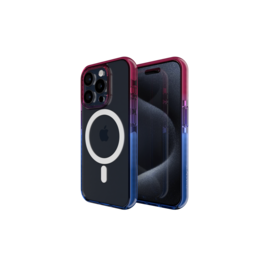 Nikoza Nikoza Gradient Case iPhone 15 Pro Fucsia - Blue