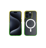 Nikoza Nikoza Gradient Impact Case iPhone 15 Pro Yellow - Green