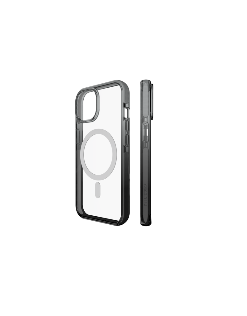 Nikoza Nikoza Gradient Impact Case iPhone 15 Black - Smokey