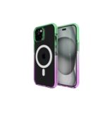 Nikoza Nikoza Gradient Impact Case iPhone 15 Green - Purple