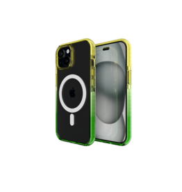 Nikoza Nikoza Gradient Case iPhone 15 Yellow - Green