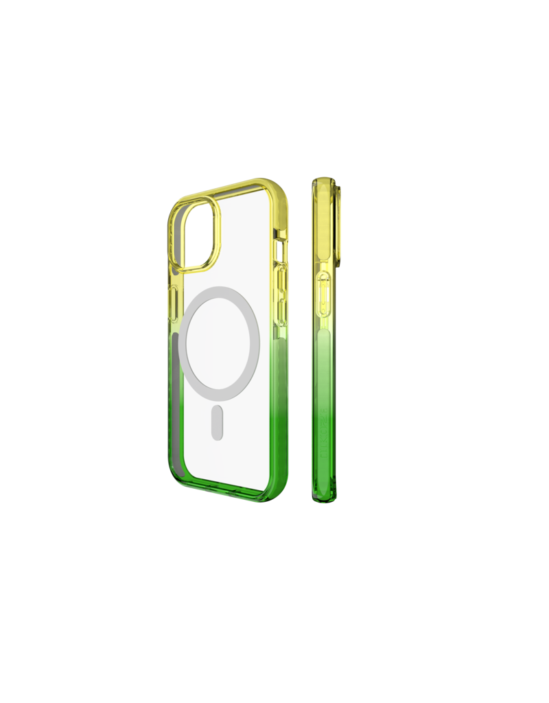 Nikoza Nikoza Gradient Impact Case iPhone 15 Yellow - Green