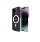 Nikoza Nikoza Gradient Impact Case iPhone 14 Pro Light Pink - Blue