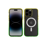 Nikoza Nikoza Gradient Impact Case iPhone 14 Pro Yellow - Green