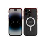 Nikoza Nikoza Gradient Impact Case iPhone 14 Pro Red - Black