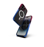 Nikoza Nikoza Gradient Impact Case iPhone 14 Pro Fucsia - Blue
