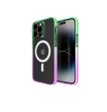 Nikoza Nikoza Gradient Case iPhone 14 Pro Green - Purple