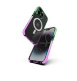 Nikoza Nikoza Gradient Case iPhone 14 Pro Green - Purple