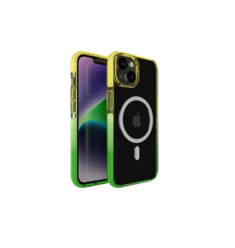 Nikoza Nikoza Gradient Case iPhone 14 / 13 Yellow - Green