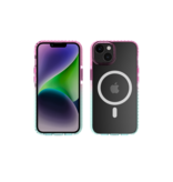Nikoza Nikoza Gradient Impact Case iPhone 14 / 13 Light Pink - Blue