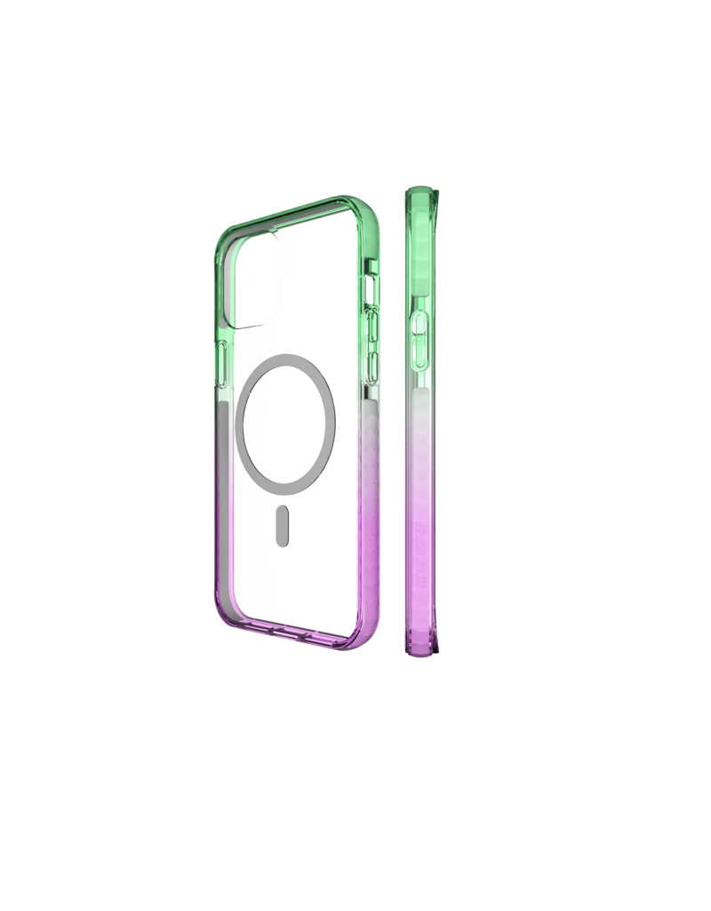 Nikoza Nikoza Gradient Case iPhone (12) Pro Green - Purple