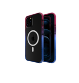 Nikoza Nikoza Gradient Impact Case iPhone 12 (Pro) Fucsia - Blue