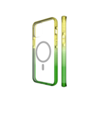 Nikoza Nikoza Gradient Impact Case iPhone 12 (Pro) Yellow - Green