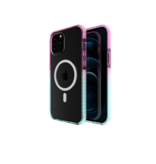 Nikoza Nikoza Gradient Impact Case iPhone 12 (Pro) Light Pink - Blue