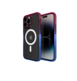 Nikoza Nikoza Gradient Impact Case iPhone 14 Pro Max Fucsia - Blue