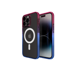 Nikoza Nikoza Gradient Case iPhone 14 Pro Max Fucsia - Blue