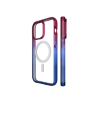 Nikoza Nikoza Gradient Impact Case iPhone 14 Pro Max Fucsia - Blue