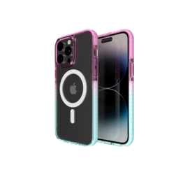 Nikoza Nikoza Gradient Case iPhone 14 Pro Max Light Pink - Blue
