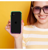 Nikoza Nikoza Gradient Impact Case iPhone 11 Green - Purple