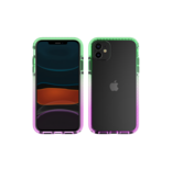 Nikoza Nikoza Gradient Impact Case iPhone 11 Green - Purple