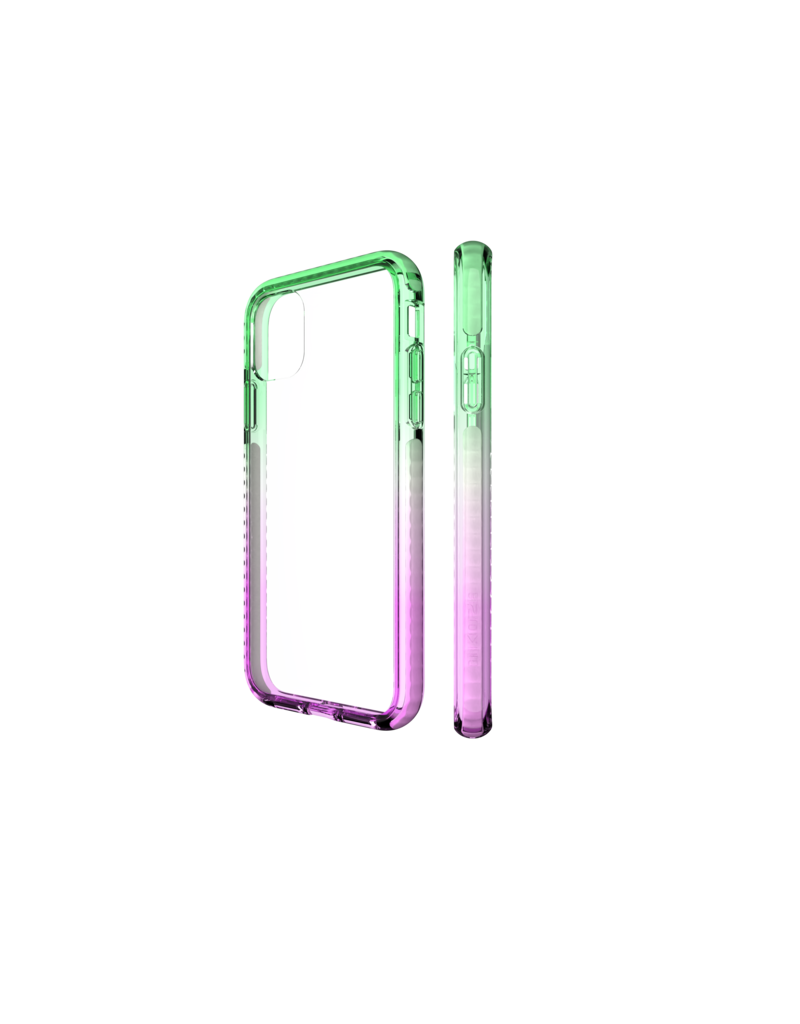 Nikoza Nikoza Gradient Impact Case iPhone 11 Green - Purple