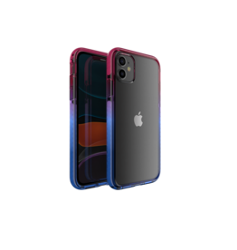Nikoza Nikoza Gradient Case iPhone 11 Fucsia - Blue