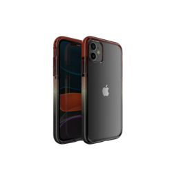 Nikoza Nikoza Gradient Case iPhone 11 Red - Black