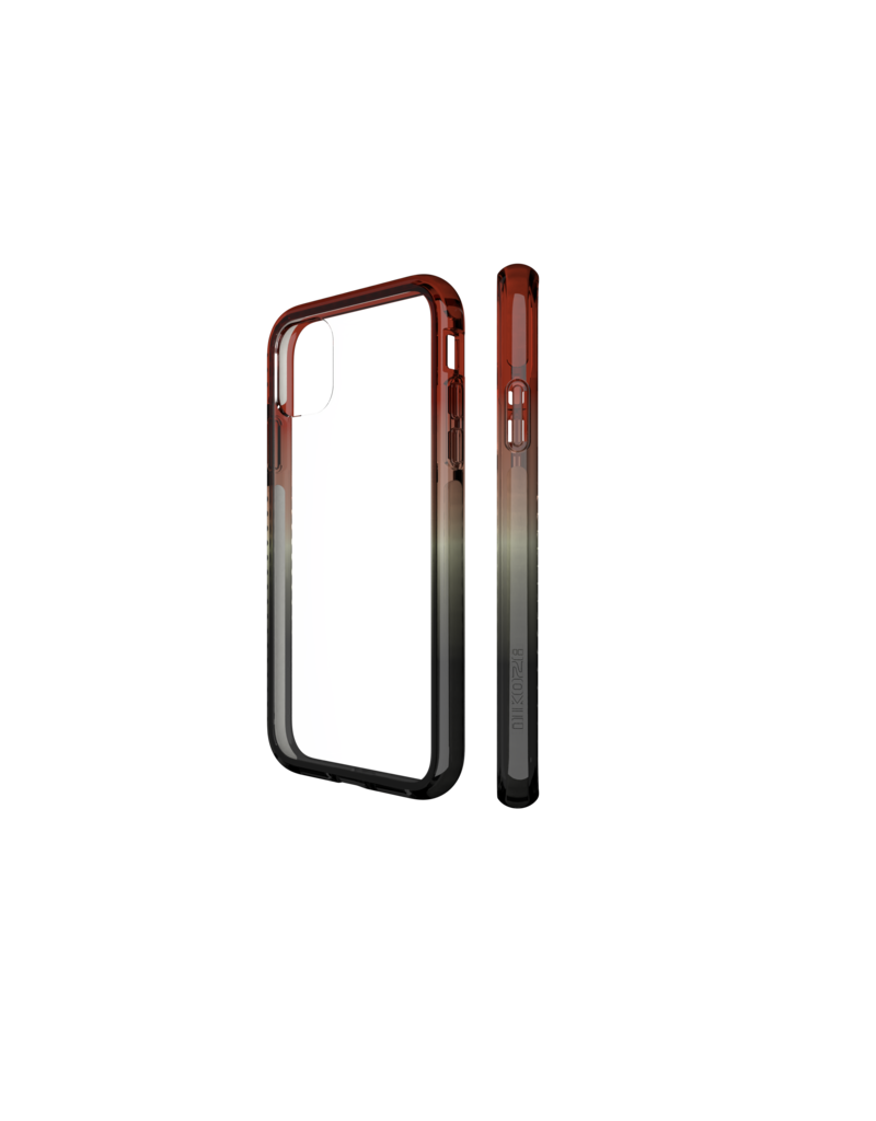 Nikoza Nikoza Gradient Impact Case iPhone 11 Red - Black