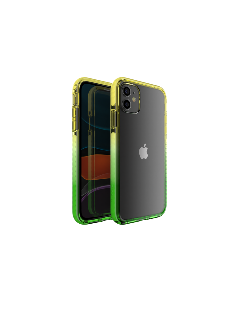 Nikoza Nikoza Gradient Impact Case iPhone 11 Yellow - Green