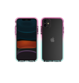 Nikoza Nikoza Gradient Impact Case iPhone 11 Light Pink - Blue