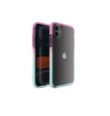 Nikoza Nikoza Gradient Impact Case iPhone 11 Light Pink - Blue