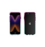 Nikoza Nikoza Gradient Impact Case iPhone SE (2022/2020)/ 8 /7 Light Pink - Blue