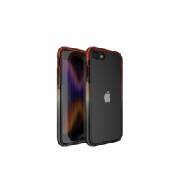 Nikoza Nikoza Gradient Case iPhone SE (2022/2020)/ 8 /7 Red - Black