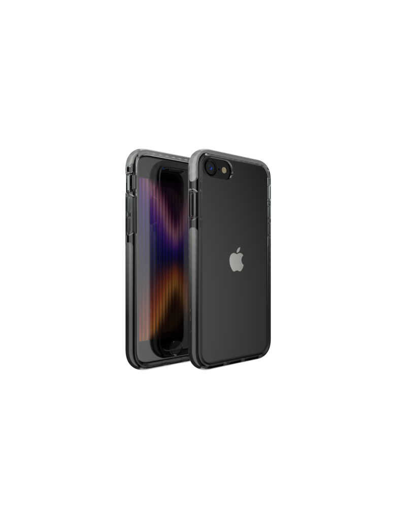 Nikoza Nikoza Gradient Impact Case iPhone SE (2022/2020)/ 8 /7 Black - Smokey