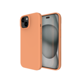Nikoza Nikoza Liquid Silicone Magsafe Case iPhone 15 / 14 Plus Abrikoos Oranje