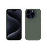 Nikoza Nikoza Liquid Silicone Magsafe Case iPhone 15 Pro Jade Groen