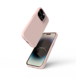 Nikoza Nikoza Liquid Silicone Magsafe Case iPhone 14 Pro Lichtroze