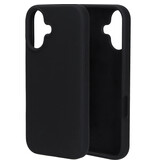 P2C iPhone 16 Zwart silicone hoesje