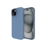 Nikoza Nikoza Liquid Silicone Magsafe Case iPhone 13 / 14 IJsblauw
