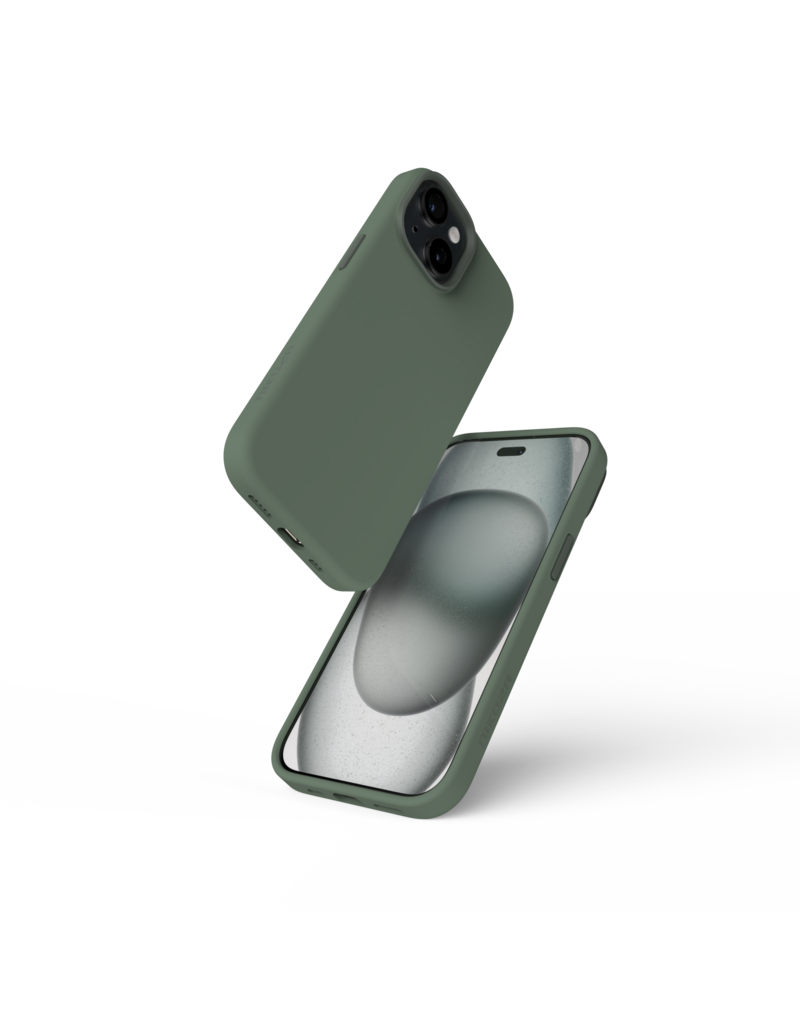 Nikoza Nikoza Liquid Silicone Magsafe Case iPhone 13 / 14 Jade Groen
