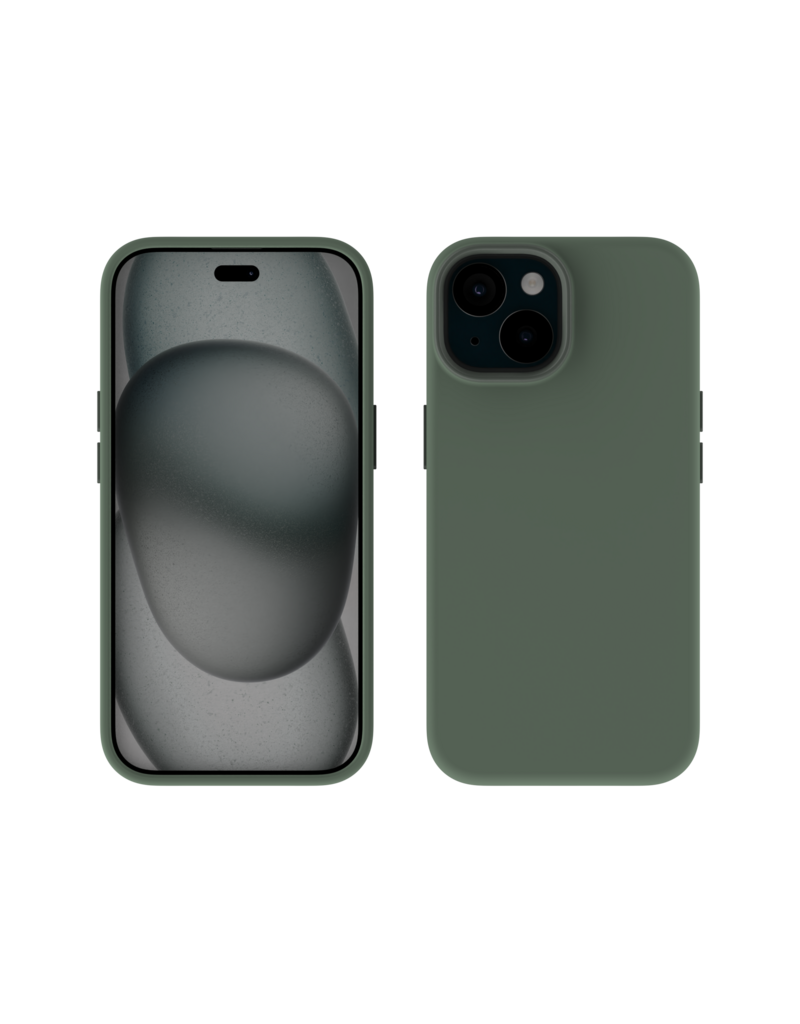 Nikoza Nikoza Liquid Silicone Magsafe Case iPhone 13 / 14 Jade Groen