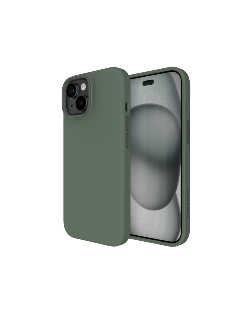 Nikoza Nikoza Liquid Silicone Magsafe Case iPhone 13 / 14 Jade Groen