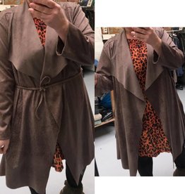 SUPER JASJE BLAZER TAUPE MATEN 46 TOT MAAT 56