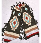 SHAWL IBIZA STYLE 45 CM BREED 250 CM LANG