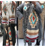 SHAWL IBIZA STYLE 45 CM BREED 250 CM LANG