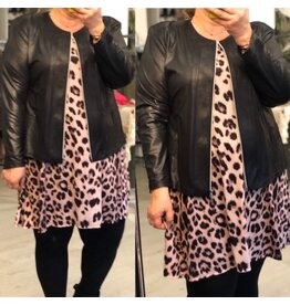 SUPER LEATHER JASJES MAGNA IN ZWART MATEN 44/46 TOT 56/58